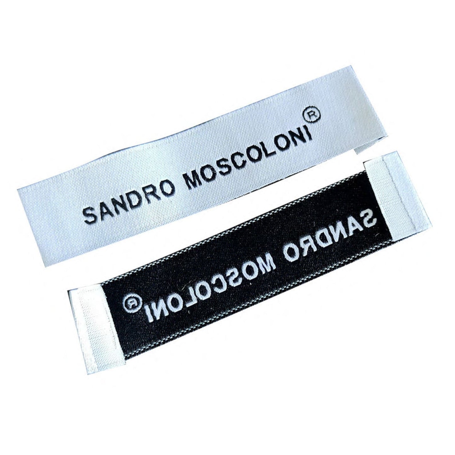 500 Pcs Customized Fabric Sewing Clothing Labels for Garment Brand Logo Woven With Personalized Name Clothes Tags