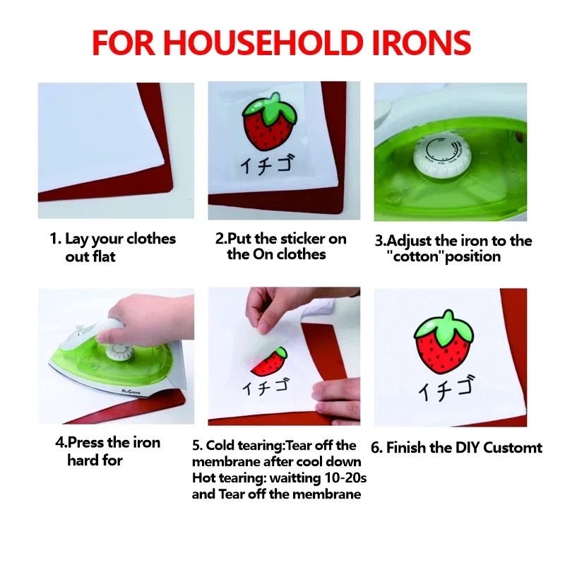 Custom Your Own Design Patches Iron On Transfer For Clothing DIY Washable T-Shirts Thermal Stickers Brand Color Heat Patches