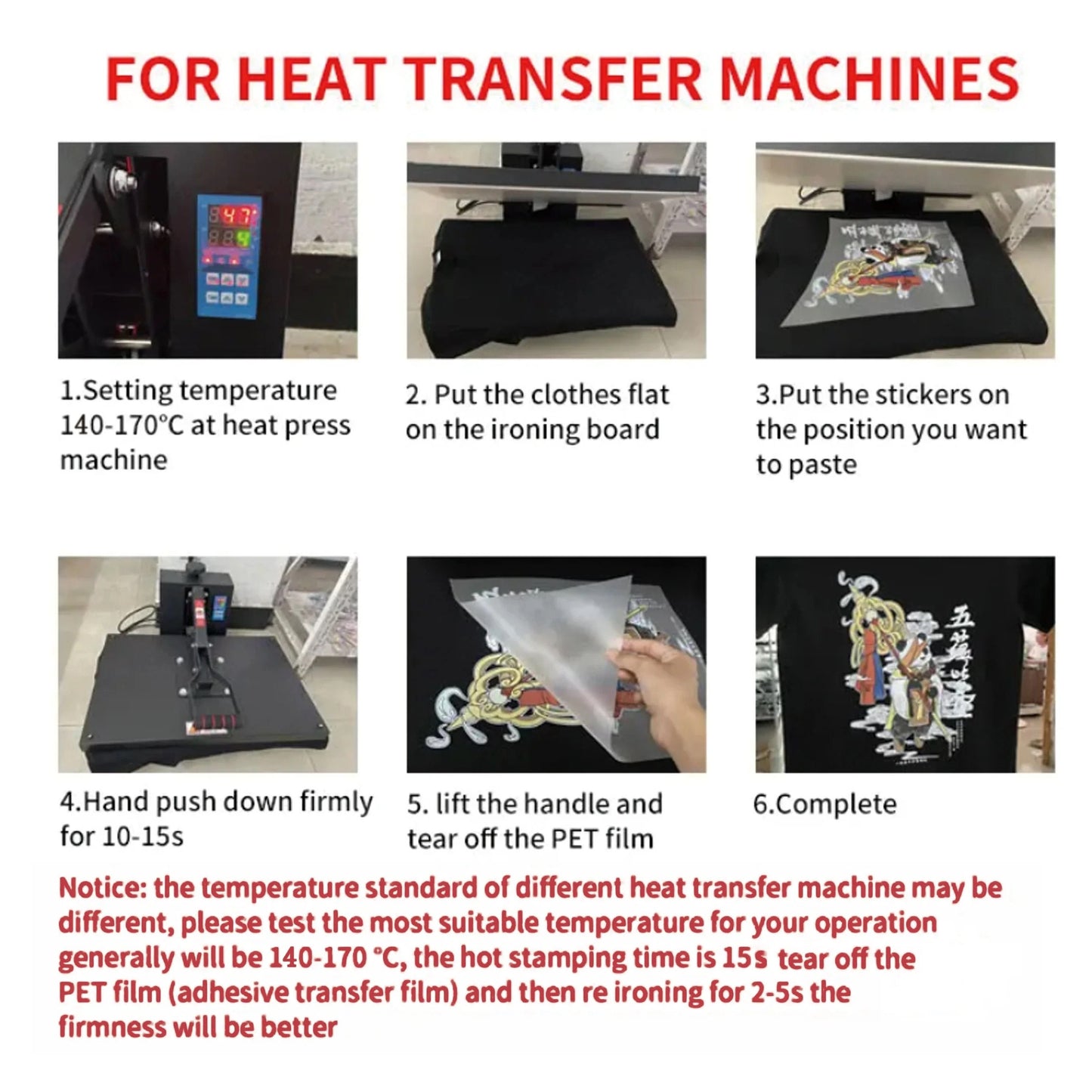 Custom Your Own Design Patches Iron On Transfer For Clothing DIY Washable T-Shirts Thermal Stickers Brand Color Heat Patches
