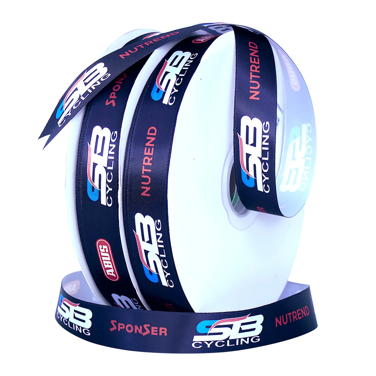 100Yards Satin Ribbons for Custom Logos, Business Custom Ribbon, Corporate Image Ribbon