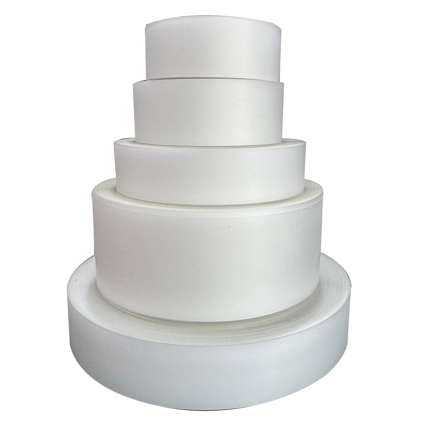 TPU Stretchable Water-Repellent Blank Ribbon, semi-Transparent Frosted Base, 2-5 cm Wide, Soft, Printable Parameter Washable Label, Bouquet Decoration Material.