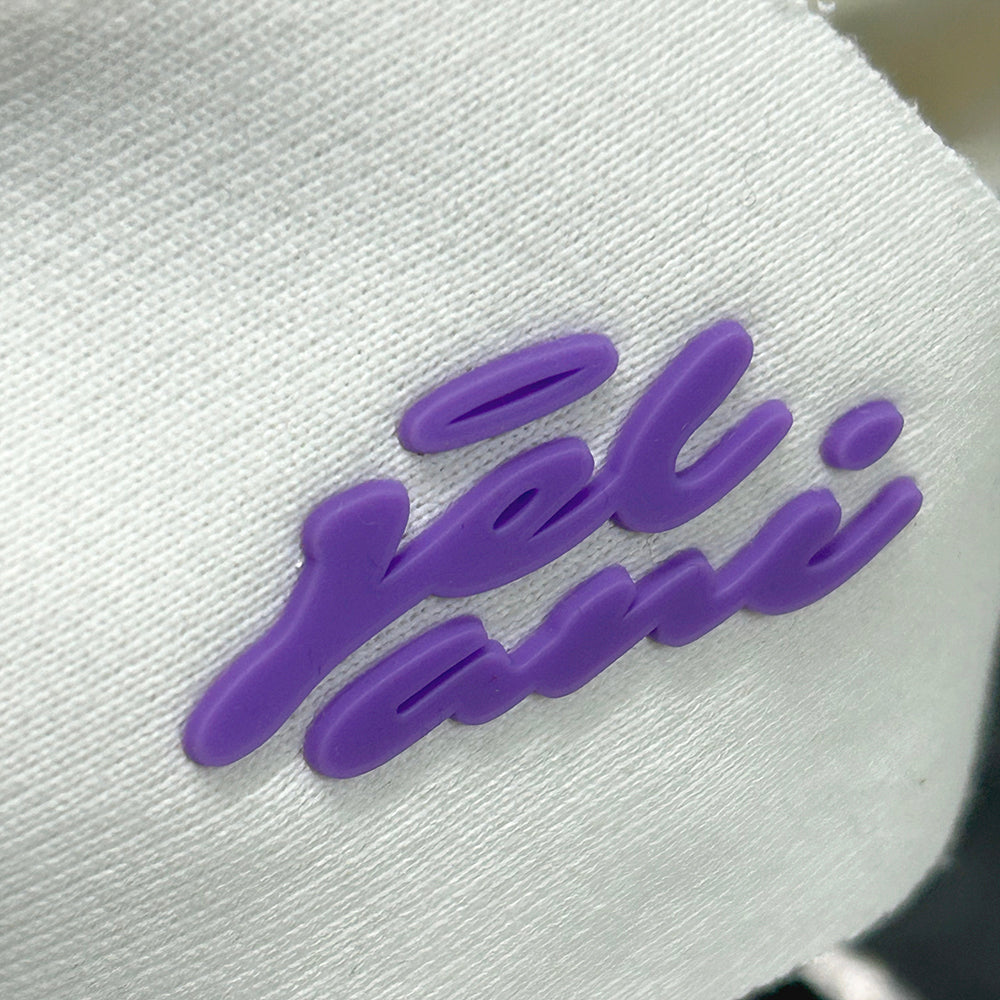 Transfer One Color Thick Label 3D Silicone Hot Stamping Soft Label Fabric Chest Label Custom Logo Branding Logo Printing