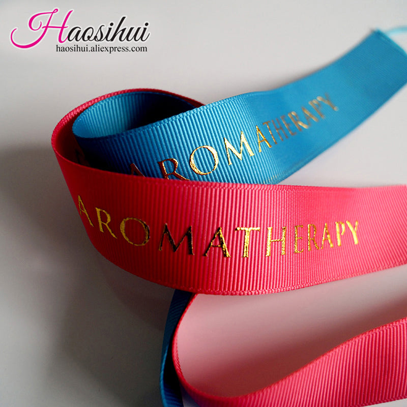 1''(26mm) personalized baby shower ribbons for favors grosgrain ribbons gift packaging christmas party decoration 100yards/lot