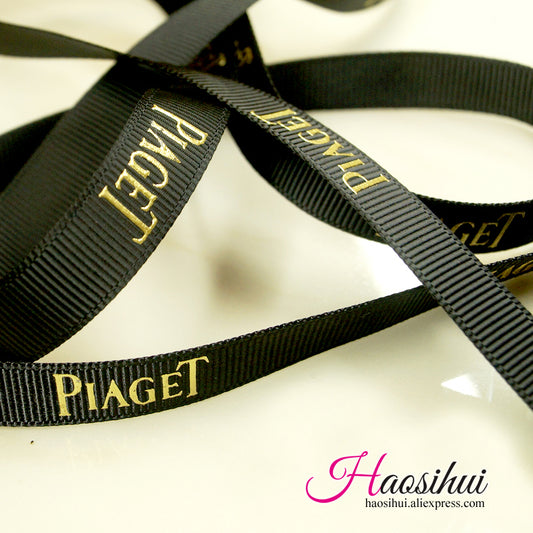 1-1/4''(32mm) High quality personalized wedding ribbons and bows party supplies wedding decoration brand ribbon logo 100yard/lot