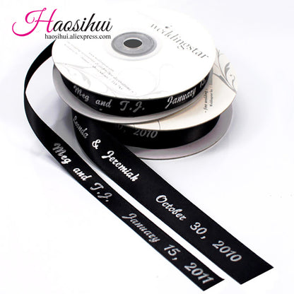 1-1/2''(39mm) New arrival personalized ribbons for baby shower ribbon and personalized ribbons for party 100yards/lot