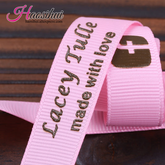 2-1/2''(64mm) personalized wedding favors ribbon for car baby shower grosgrain ribbons gift packaging 100yards/lot
