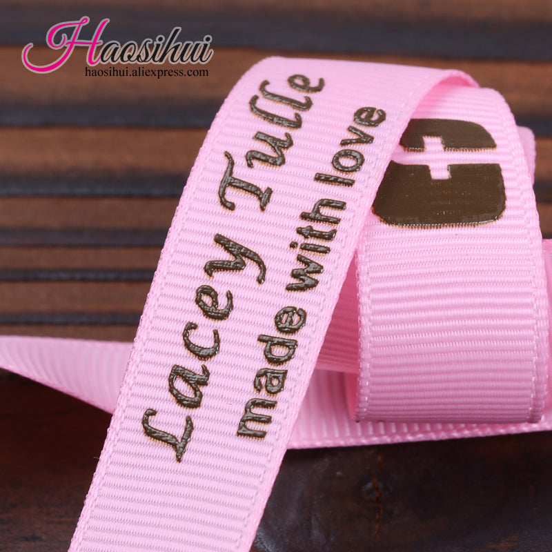 2''(51mm) unique personalized wedding favors ribbon for car baby shower ribbons printed your own information on ribbon 100yards