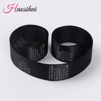 1''(26mm) Customized printed satin width 2.6cm ribbon/personalized ribbon for wedding decoration 100yards/lot