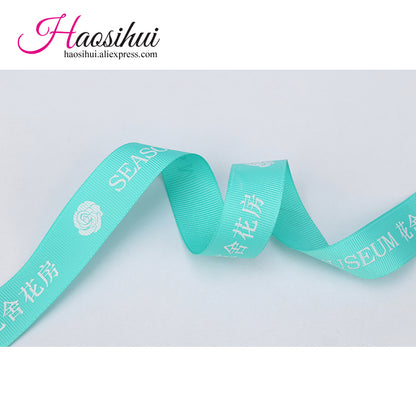 3''(75mm) personalized birthday ribbon for party and baby shower grosgrain ribbons gift packaging 100yards/lot